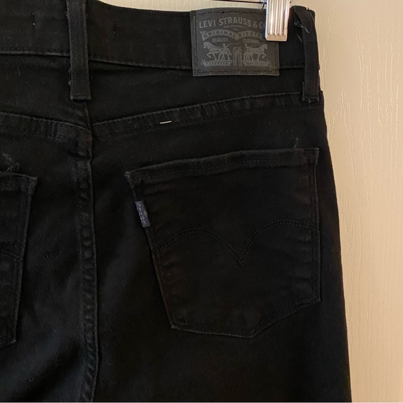 LEVI’S 725 High Rise Bootcut Jeans in Soft Black - 29 - Picture 8 of 14